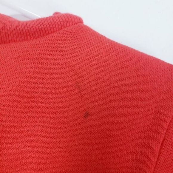 Vintage Carters Red Llama Jumpsuit Romper 6 Mo - Picture 8 of 13